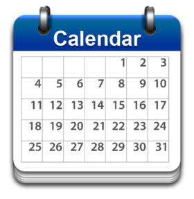 A calendar icon